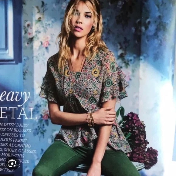 GUC cabi poet blouse twin set #5344 - Picture 3 of 8